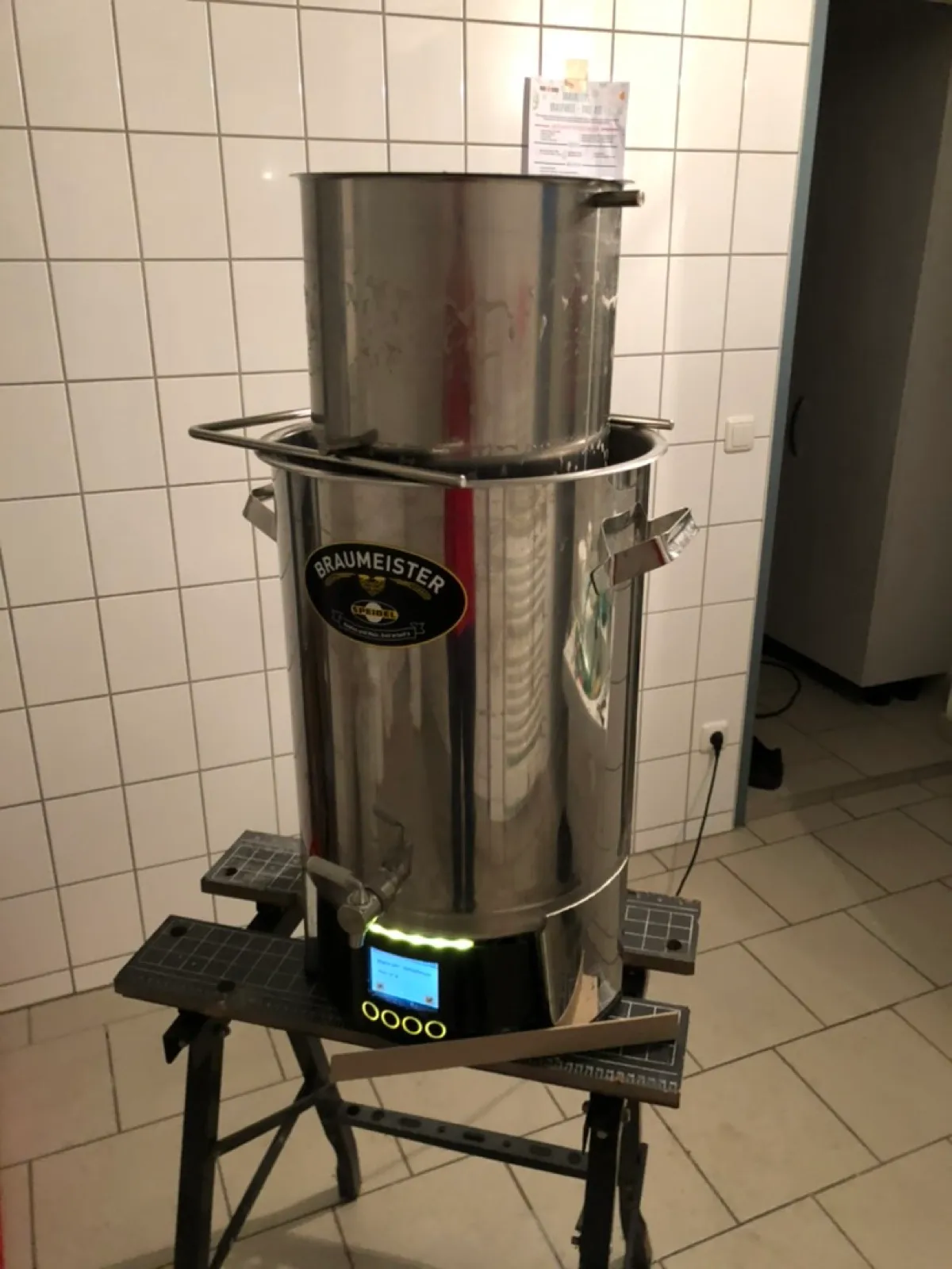 Braumeister 20 setup