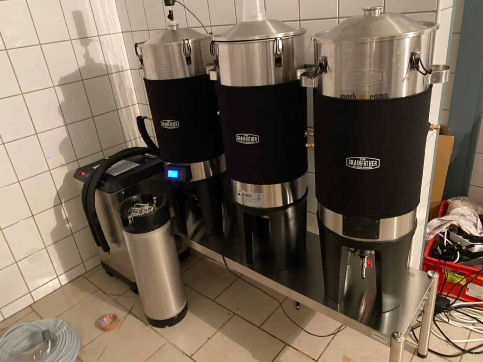 New fermenters with active cooling