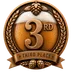 3rd place medal